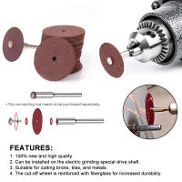 XCAN 150pcs Discos De Corte De Resina 25mm Para Herramienta Rotativa Dremel Circular De Aceite De Madera Y Metal Herramientas Abrasivas - details 2