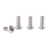 Tornillo De Cabeza Redonda Hexagonal De Acero Inoxidable 304 A2-70 Para ISO7380 Tamaños M3 a M12 Uso En Madera Y Carpintería - details 2