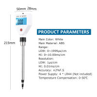Medidor Digital De Tierra EC-98361 Tester De Humedad Y Acidez Para Plantas Kit De Medidor De Calidad Del Agua Para Flores Y Acuarios - details 0