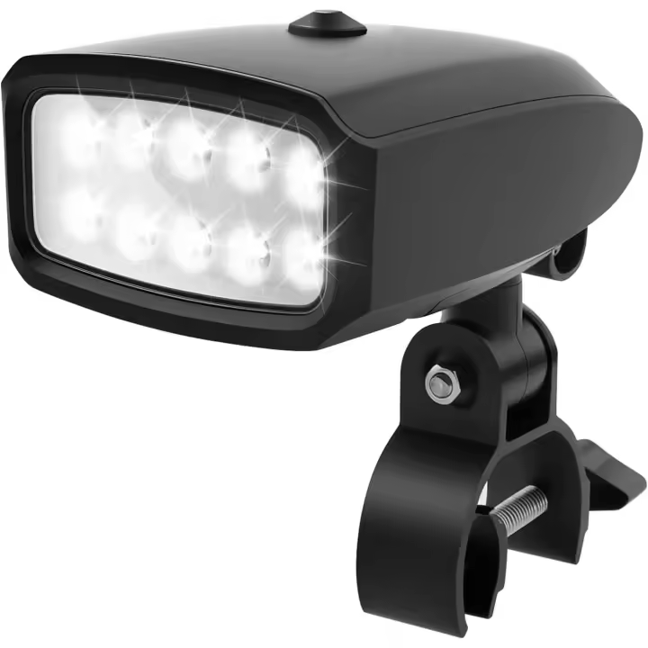 Luz para barbacoa, lámpara LED para barbacoa con 10 perlas de luz, luz ajustable de alta luminosidad para barbacoa, pícnic, exterior (A) - 1