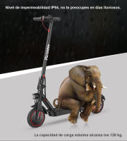 Patinete Eléctrico iScooter i9Pro Neumático de 8,5 pulgadas 350W  30km/h 7,5Ah Capacidad de peso 120 kg Negro - details 4