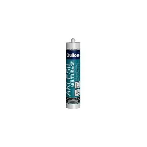 QUILOSA SILICONA ACIDA AKLESIL TUBO 280 ML.BLANCA - 1