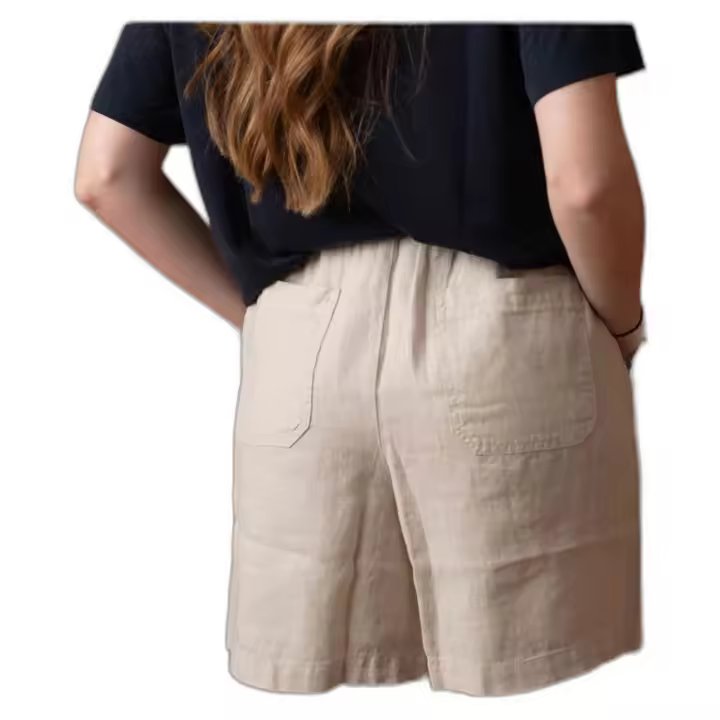 Pantalon Corto Yerse  para mujer en color beige - 1