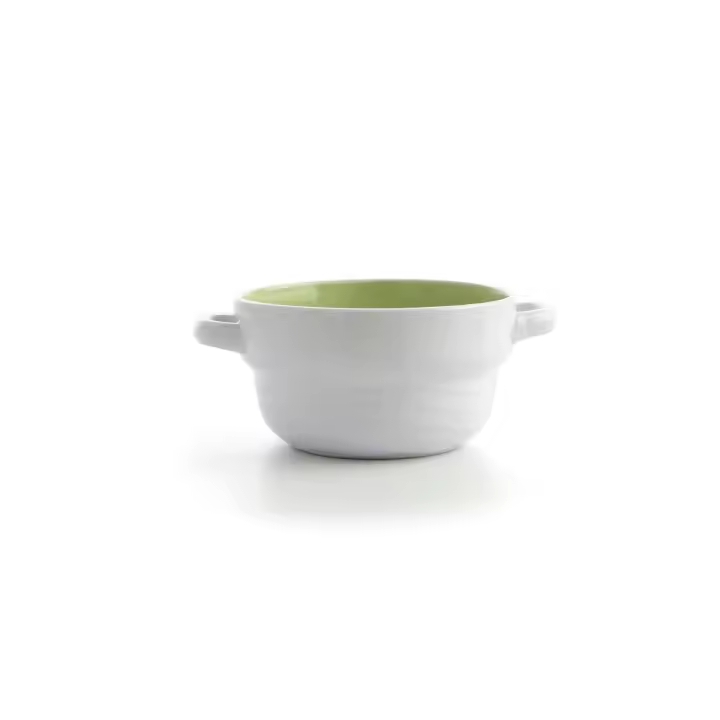 Quid Vita Bol Cerámico 50cl Bicolor Decorado Ambiente Natural - 1