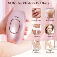 Bicuadrícula De Láser IPL Para Eliminación De Vello Corporal Y Bikini Mano Portátil Piel Suave Y Sin Dolor 999999 Chisporreos Uso Doméstico Para Mujeres - details 5