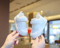 Zapatos Blancos Para Niños Antideslizantes Ligeros Deporte Primavera Otoño Suela Suave Casual Unisex Talla True All Seasons - details 11
