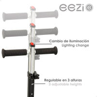 Patinete 3 ruedas blanco c/luces multicolor personalizables EEZI - details 5