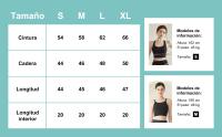 FREES COPES Pantalones Cortos de Yoga para Mujer, Cinco Puntos Fitness Sexy Levantamiento de Glúteos，seamless yoga leggings - details 11