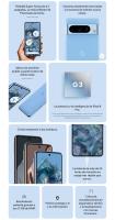 Teléfono Móvil Google Pixel 8 Pro 5G Smartphone Versión Global, 12GB+128GB, Pantalla Super Actua 6,7" 120Hz, Procesador Google Tensor G3 5G, Coprocesador de seguridad Titan M2, Cámara trasera Octa PD 50 MP+48MP+48MP, Batería 5050 mAh, NFC, IP68 - details 2