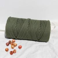 Cordón De Macramé 3mm 100m Algodón Natural Para Tejido Manual Colores Pared Colgante Tejido De Tela Tapestry Hecho a Mano - details 23