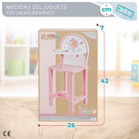 WOOMAX Trona para muñecas de madera - details 5