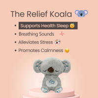 Juguete De Peluche Con Sensación De Respiro Para Bebés 4 Modos Consuelo De Koala Alivio Del Estrés Y Ansiedad Regalo Para Niños - details 1