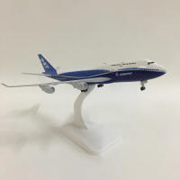 Modelo De Avión 747 B747 Prototipo De Aerolíneas Adornos Regalo Miniatura De Vuelo 20CM Juguete De Avión De Metal Para Niños Y Coleccionistas - details 4