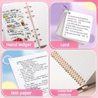 Pegatina De Agujero Individual Mini Para Papel Y Tarjetas Herramienta De Oficina Y Escuela Para Agujeros En Libros Y Cuadernos - details 4