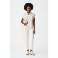Pantalón mom slim 63 de Tiffosi. Vaquero blanco de Tiffosi con un estupendo ajuste, ideal para el verano, de tiro medio /alto - details 4
