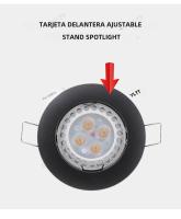 Soporte De Lámpara MR16 GU10 GU5.3 Cuerpo De Hierro Marco Con Base GU10 MR16 Para Iluminación De Techo Fijación Self-contained LED Bulbs - details 5