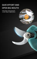 Tijeras Eléctricas De Podar Makita 18V Recargable Para Jardín Y Árboles De Fruta Corte De Ramas Con Hoja De Acero Inoxidable - details 3