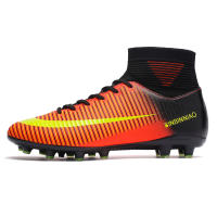 Zapatos De Fútbol Profesionales Para Hombres Antideslizantes En Campo De Grama Zapatillas De Fútbol Con Punta De Hierba TF Entrenamiento De Torsión De PTPP Material Superior PVC Suela De Goma - details 31