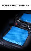 Almohadilla De Asiento De Gel Verano Transpirable Diseño De Células Para Alivio De La Presión Lumbar Y Coccyx Para Oficina Silla De Ruedas Coches - details 9