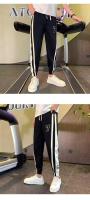 Nuevos Pantalones Deportivos Casuales Para Hombre 2024 Pantalones De Sudor Para Gimnasio Correr Entrenamiento Senderismo De Cierre Elástico Talla Media Polyester Skinny Fit - details 5