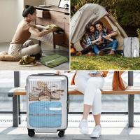 Bolsa De Vacío Impermeable Para Exteriores Reutilizable Para Viajes Con Comprimido Y Auxiliar De Bomba De Aire Material De Nylon - details 6