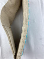 Cinturón De Acupuntura Con Masaje Profundo De Lino Orgánico Para El Cuidado De La Cintura Para El Alivio Del Dolor De Espalda Y Malestar En El Hogar - details 3