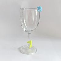 Set Creativo De Marcadores De Bebida Para Vino Y Cocteles Con Pegatinas Para Cristales Y Tazas De Vino Tamaño Pequeño Color Rojo - details 9