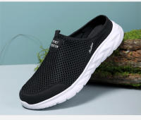 Zapatillas Hombre Verano Transpirables Loafer Casual Talla Grande 39-46 Zapatos De Caminar Moda Mesh Suela EVA Sin Talla Extra Grande - details 26