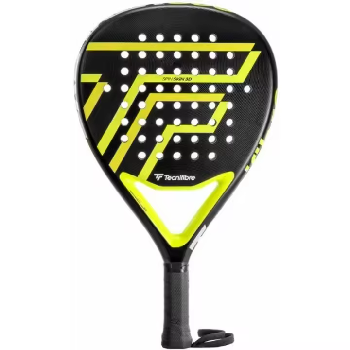 Pala de Pádel Tecnifibre Wall Breaker 355/ Amarilla y Negra - 1