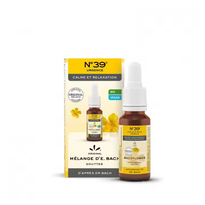 Gotas Flores de Bach Nº39 Bio 10ml Lemon Pharma Bioclub - 1