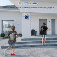 Cámara IP BESDER 8MP Wifi 4K Doble Lente Exterior Vigilancia CCTV Seguridad Visión Nocturna 5G Hz Wifi Automática De Seguimiento - details 7