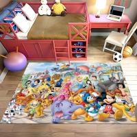 Alfombra De Dibujos Animados Disney Para Familia MINISO Para Sala De Estar Dormitorio Sofá Alfombrilla Decorativa Para Niños Antideslizante Tapete De Piso Regalos - details 8