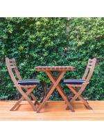 ARISE - Pack de 6 Cojines para Sillas de Exterior 39x39 cm – Rayas Verde Oscuro y Negro | Almohadillas Portátiles y Cómodas para Jardín, Terraza, Playa, Camping, Picnic o Pesca | Diseño Suave y Resistente - details 3