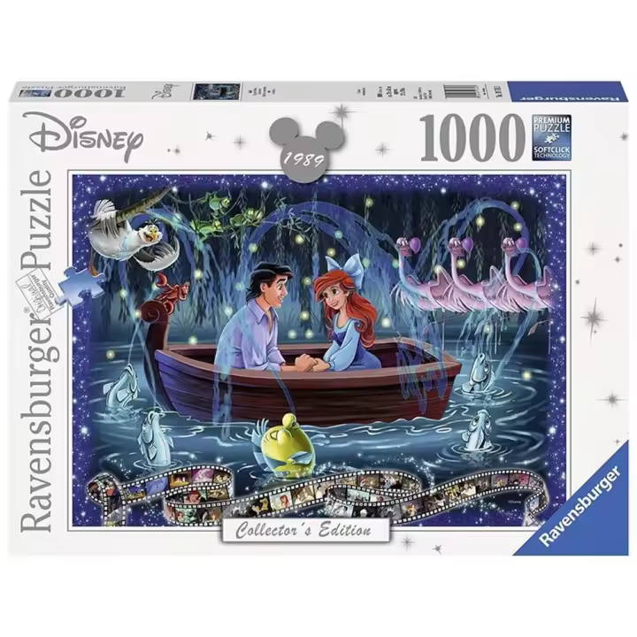 Puzzle ravensburger disney collector's edition - la sirenita 1000 piezas - 1