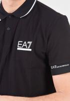Polo Emporio Armani EA7 3DPF19 PJ04Z 1200 black - details 1