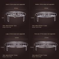 Soporte De Vaporizador De Acero Inoxidable 304 Redondo Duradero Para Sartén Olla Soporte De Presión Accesorios De Cocina Resistentes - details 1