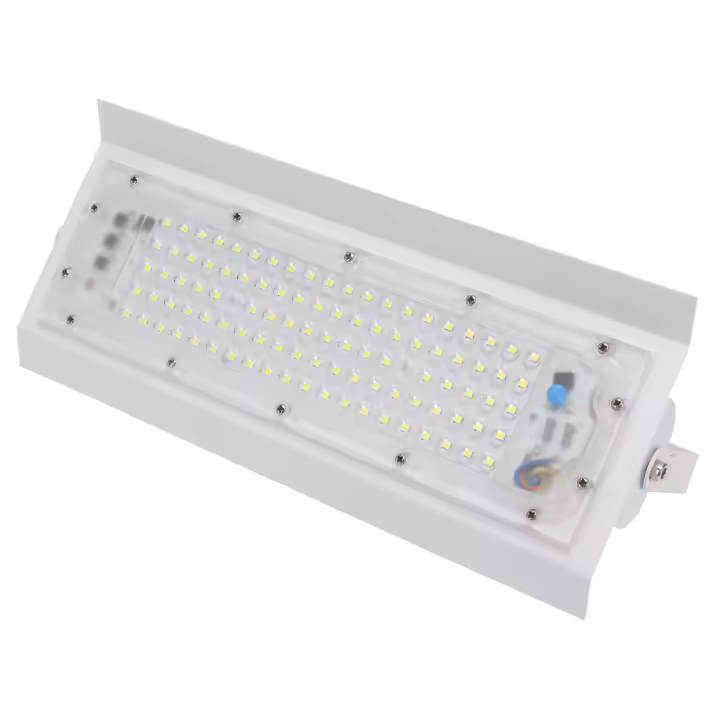 Foco LED de 100 W, 5000 lm, superbrillante, protección IP66, luz de trabajo LED de seguridad para exteriores para patio, CA 220 V - 1