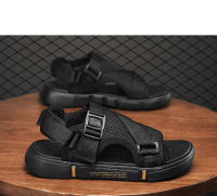 Sandalias Para Hombre Verano Casual Hogar Antideslizantes Suave Exterior Moda Playa Zapatos Ligeros Flip-flops Con Cierre De Lazo - details 13