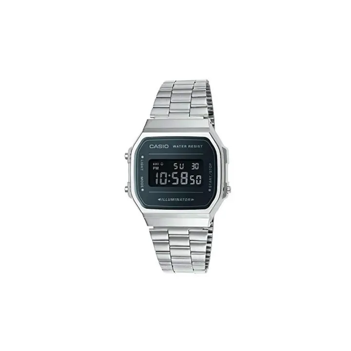Reloj Casio digital correa metálica plateado A168WEM-1EF A168WEM1EF - 1