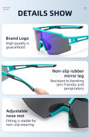 Gafas De Bicicleta ROCKBROS Con Marco Miopía Lentes Polarisados UV400 Deportes Al Aire Libre Gafas De Ojos Para MTB Y Ciclismo En Carretera Unisex - details 14