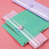 Cortadora De Papel A4 Bidireccional Con Regla Retráctil Para Fotografías Y Scrapbooking Máquina De Corte Ligera Y Multifuncional - details 2