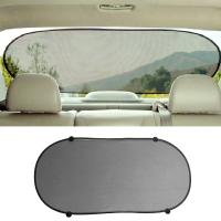 Pantalla De Protección Solar Para Coche 100x50cm Negro Filtro De Luz Aislante De Calor Con Ventosa Instalación Sencilla - details 1