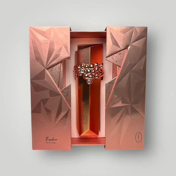 Perfume árabe unisex Flavia Ember Stone 100ml Armaf,Fragancia masculina y femenina dulce, amaderada, floral, Colonia de hombre y de mujer NOVEDAD - 1