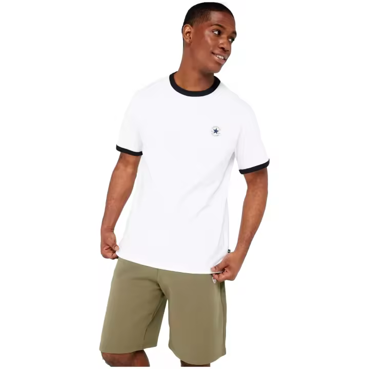 Textil Sportswear marca Converse modelo 10025909-A02 para hombre en color blanco - 1
