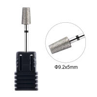 Broca De Uñas TP Para Pulir Uñas Naturales Y Arte De Cutícula Herramienta Eléctrica De Preparación De Uñas Acero Inoxidable 5x9.2mm - details 5