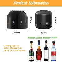 Nueva Abrazadera De Vino Con Bomba De Aire Y Presión Vacío Tapa De Vino Rojo Tapa De Cerveza Herramienta De Sacacorchos De Acero Inoxidable - details 11