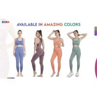 NR HERMANO ESPAÑOL Conjunto de Moda para Mujeres Melocotón Cadera 2 Piezas Sin Costuras Pantalones de Yoga a Lunares - details 2