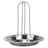 Soporte De Asado Para Pollo De Acero Carbono Herramientas De BBQ Para Exteriores Placa De Asado No Adhiere Limpieza Fácil - details 11