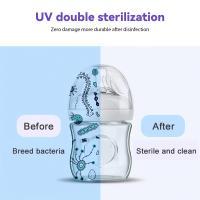 Esterilizador de uñas con luz UV, caja limpiadora de uñas, armario de desinfección, herramientas de manicura, desinfectante ultravioleta para Spa, estudio de belleza, 12L - details 3