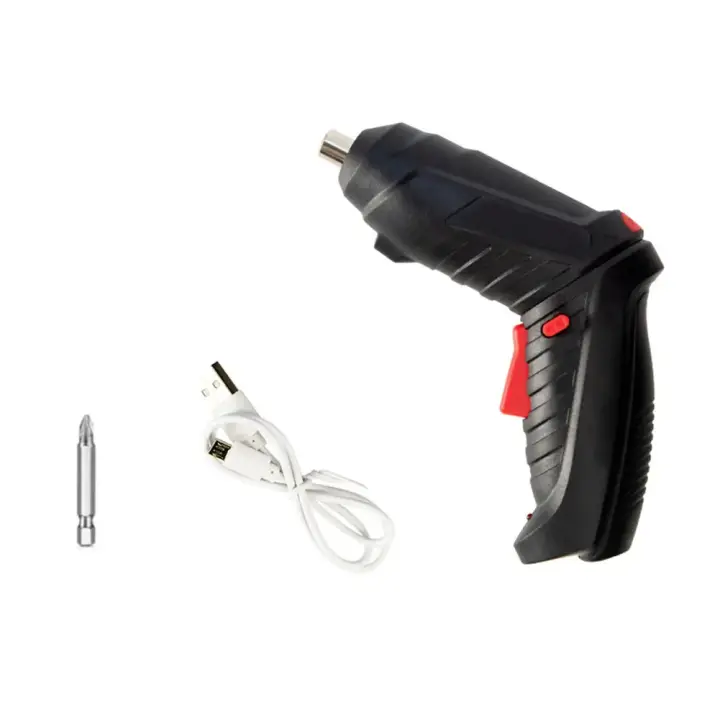 Destornillador Eléctrico Recargable 3.6V Con Iluminación LED Conjunto De Herramientas Para Uso Doméstico Potente Y Multifuncional - 1